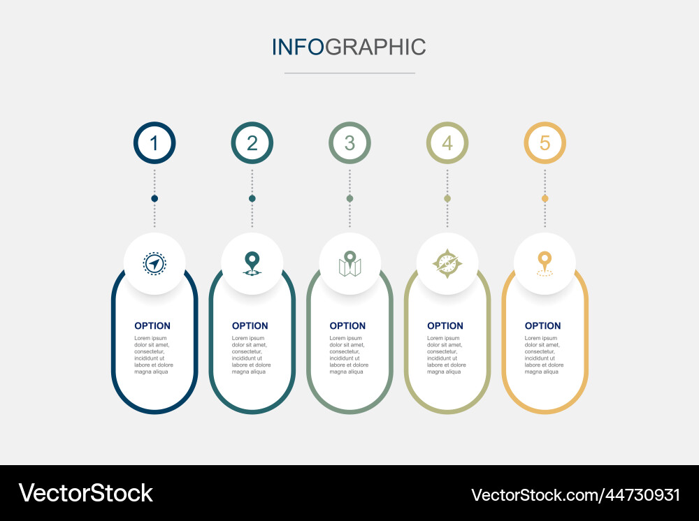 Navigation location map compass gps icons Vector Image