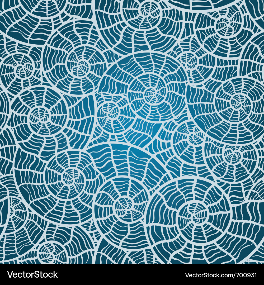 Shell Pattern - Seamless Wave vector image