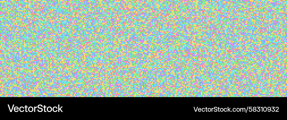 8-Bit Retro Pixel Pattern Vector Image