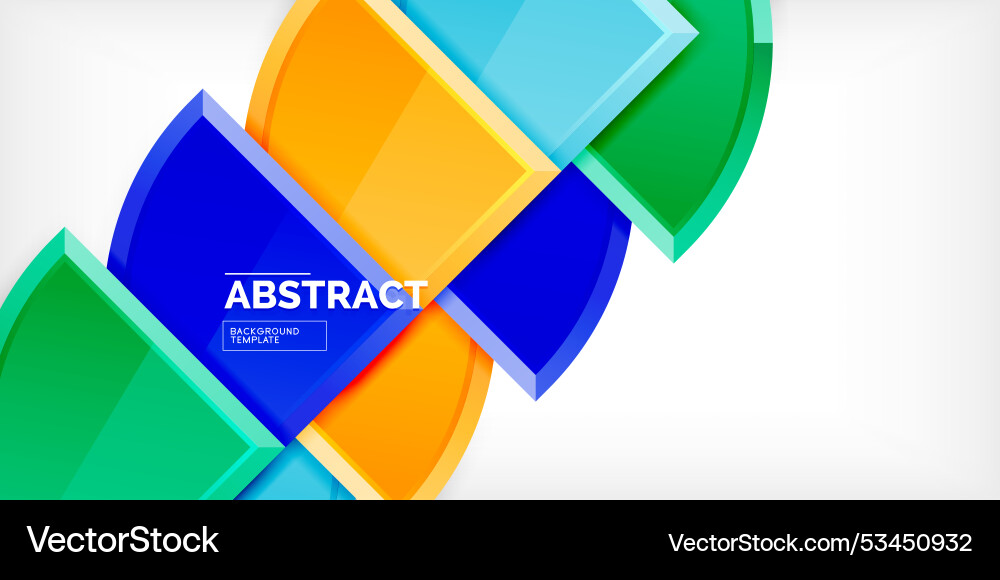 Abstract background - circles and round triangles Abstract background - circles and round triangles Vector Image