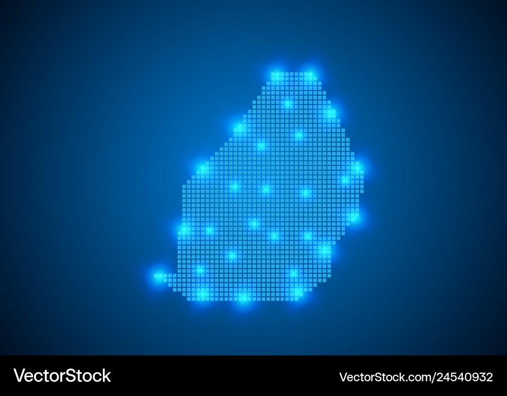 Abstract blue background with map internet line Abstract blue background with map internet line vector image