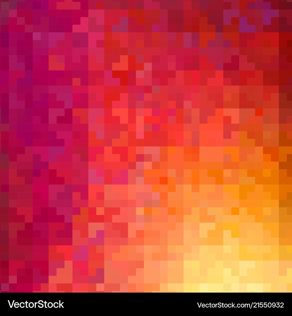 Abstract colorful background of squares vector image