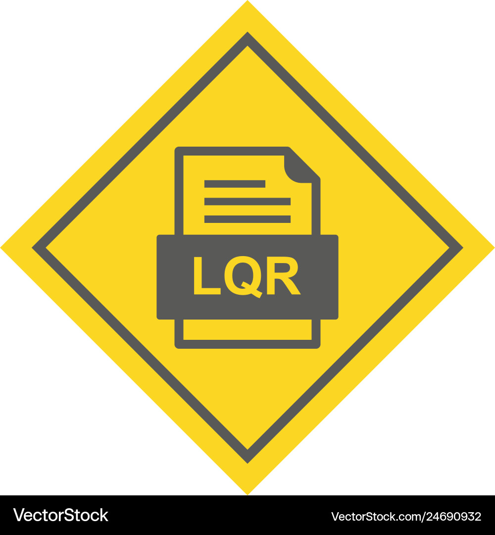 Qr file document icon vector image