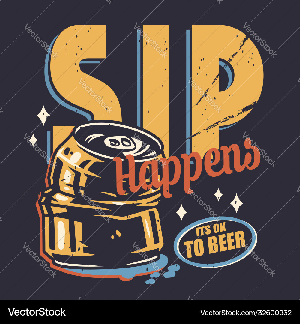 T-Shirt-Print mit Bierknöpfe für Pub T-Shirt-Print mit Bierknöpfe für Pub vektorbild