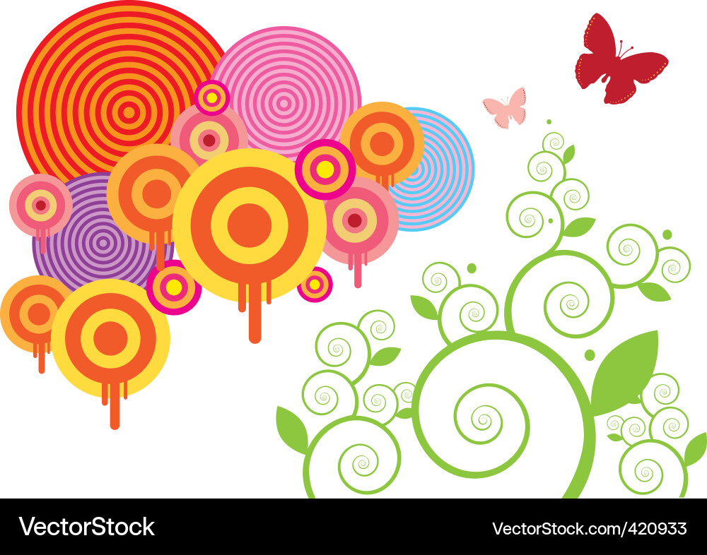 Abstract colorful background Vector Image
