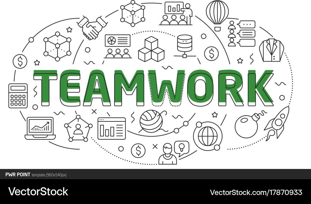 Power lines slides point template vector image