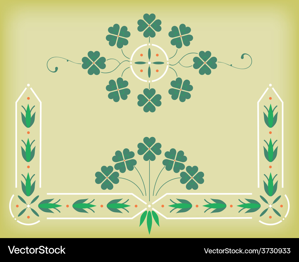 Spring elements Vector Image