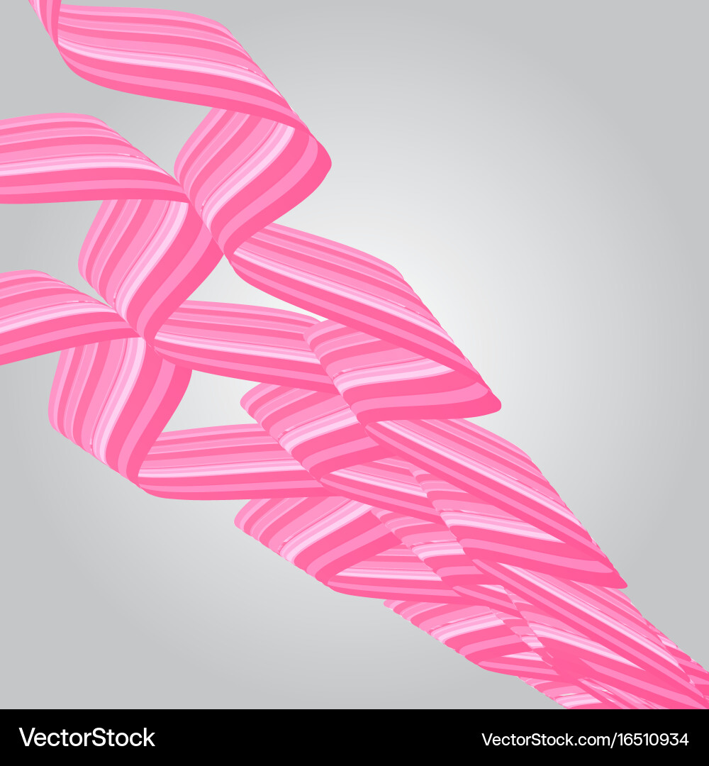Abstract background with twisted swirles vector image