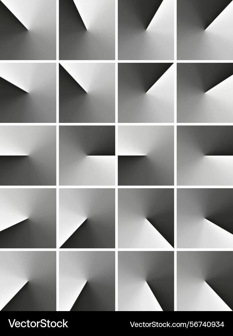 Background of square shapes with gradient Background of square shapes with gradient vector image