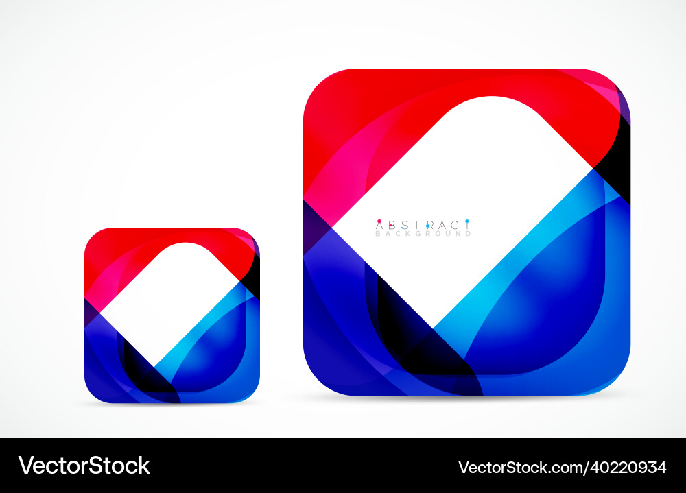 Minimal background abstract square shape Minimal background abstract square shape vector image