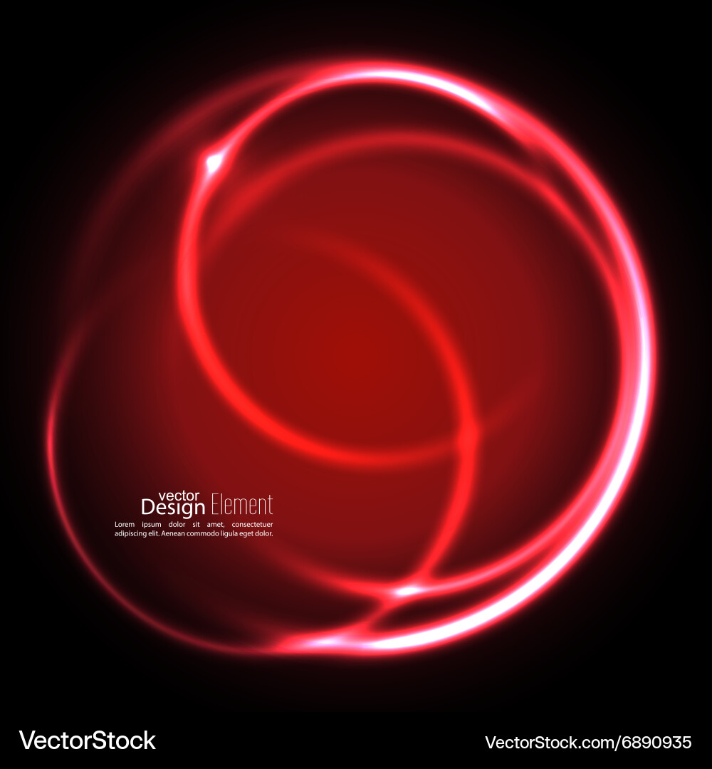 Abstract background with luminous swirling Vector Image