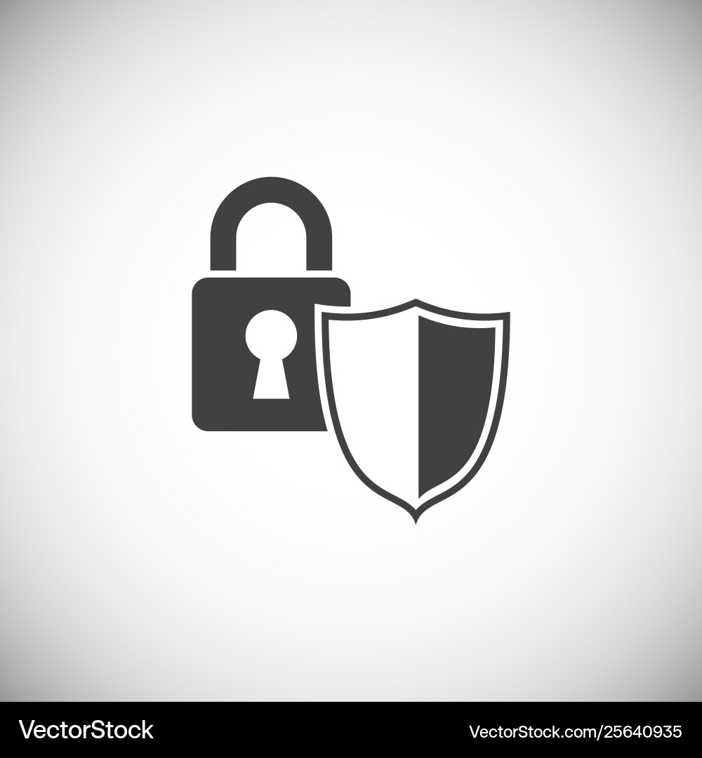 Password related icon on background for graphic Password related icon on background for graphic vector image