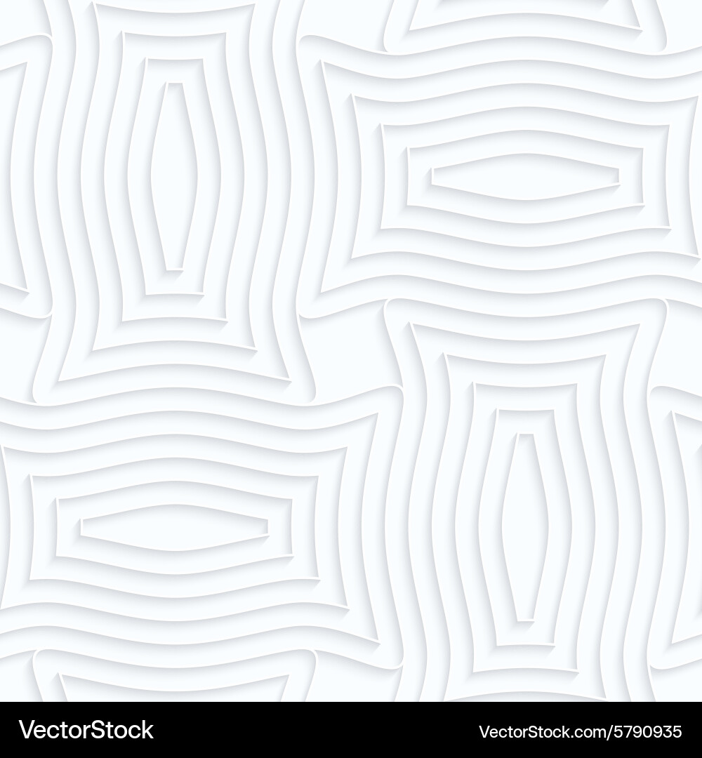 Quilling paper pin will grid with offset vector image