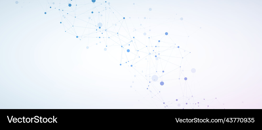 Template for science and technology presentation Template for science and technology presentation Vector Image