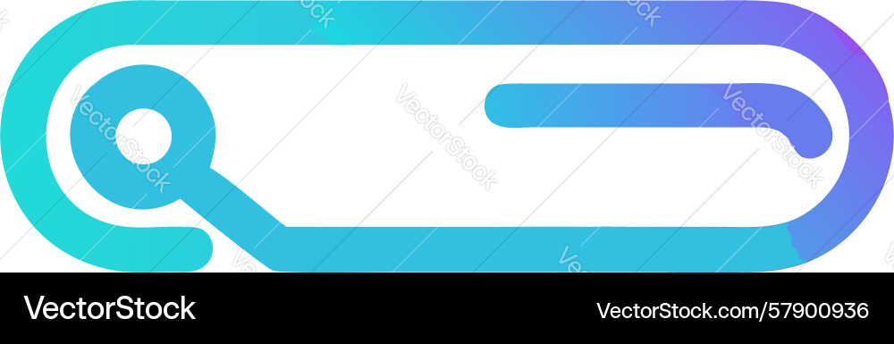 Abstract tech progress bar ui element design Vector Image