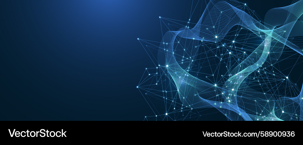 Global Network Connections Vector Image