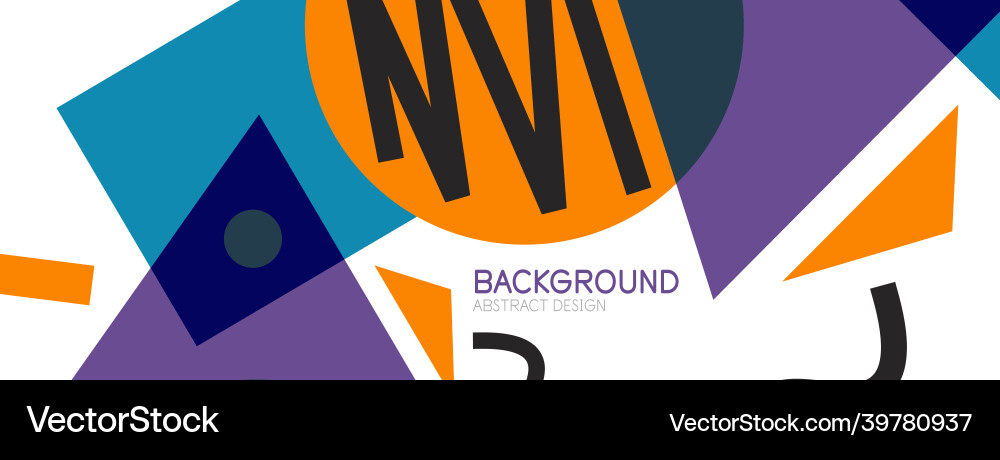 Abstract background blocks lines triangles Abstract background blocks lines triangles vector image