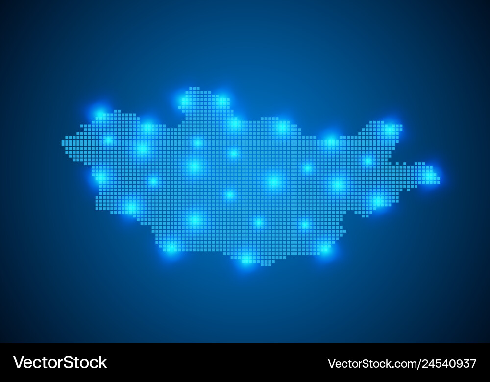 Abstract blue background with map internet line Abstract blue background with map internet line vector image