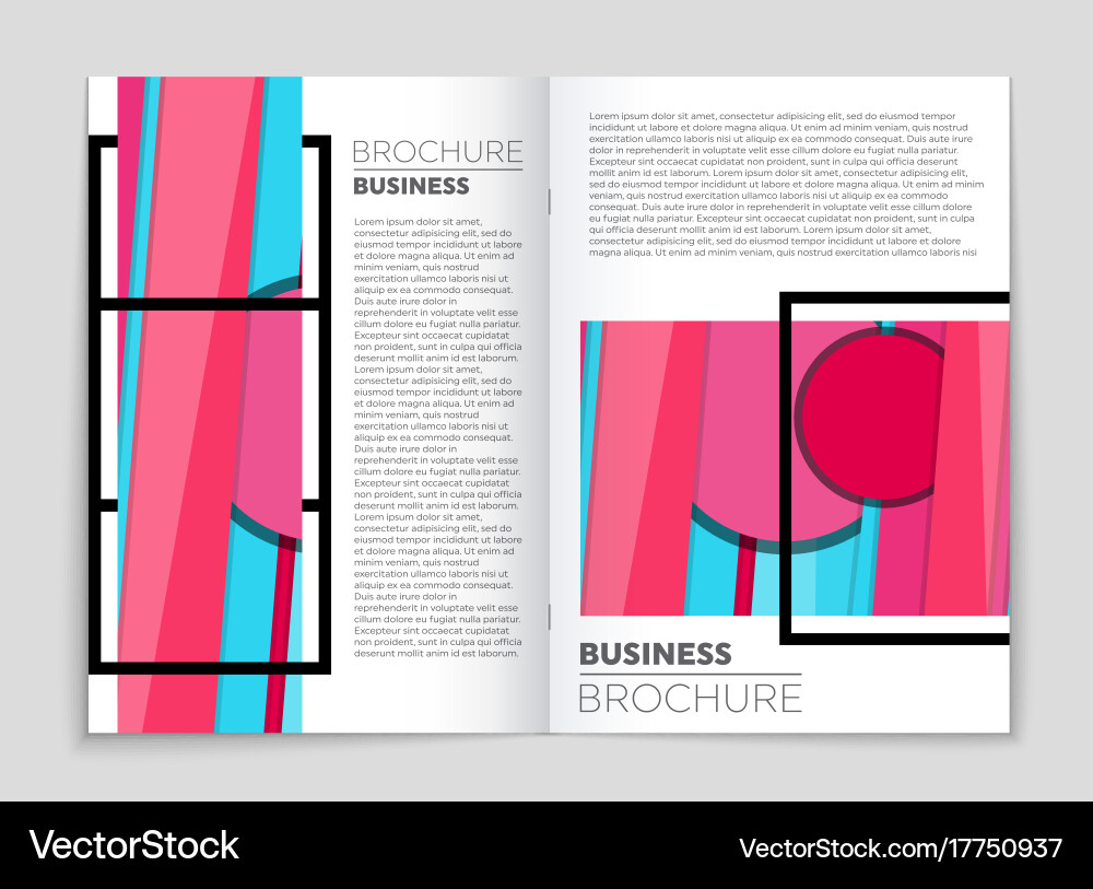 Abstract layout background set for art vector image
