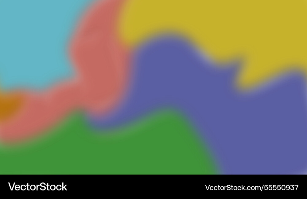 Blurred and textured multi color abstract vector image