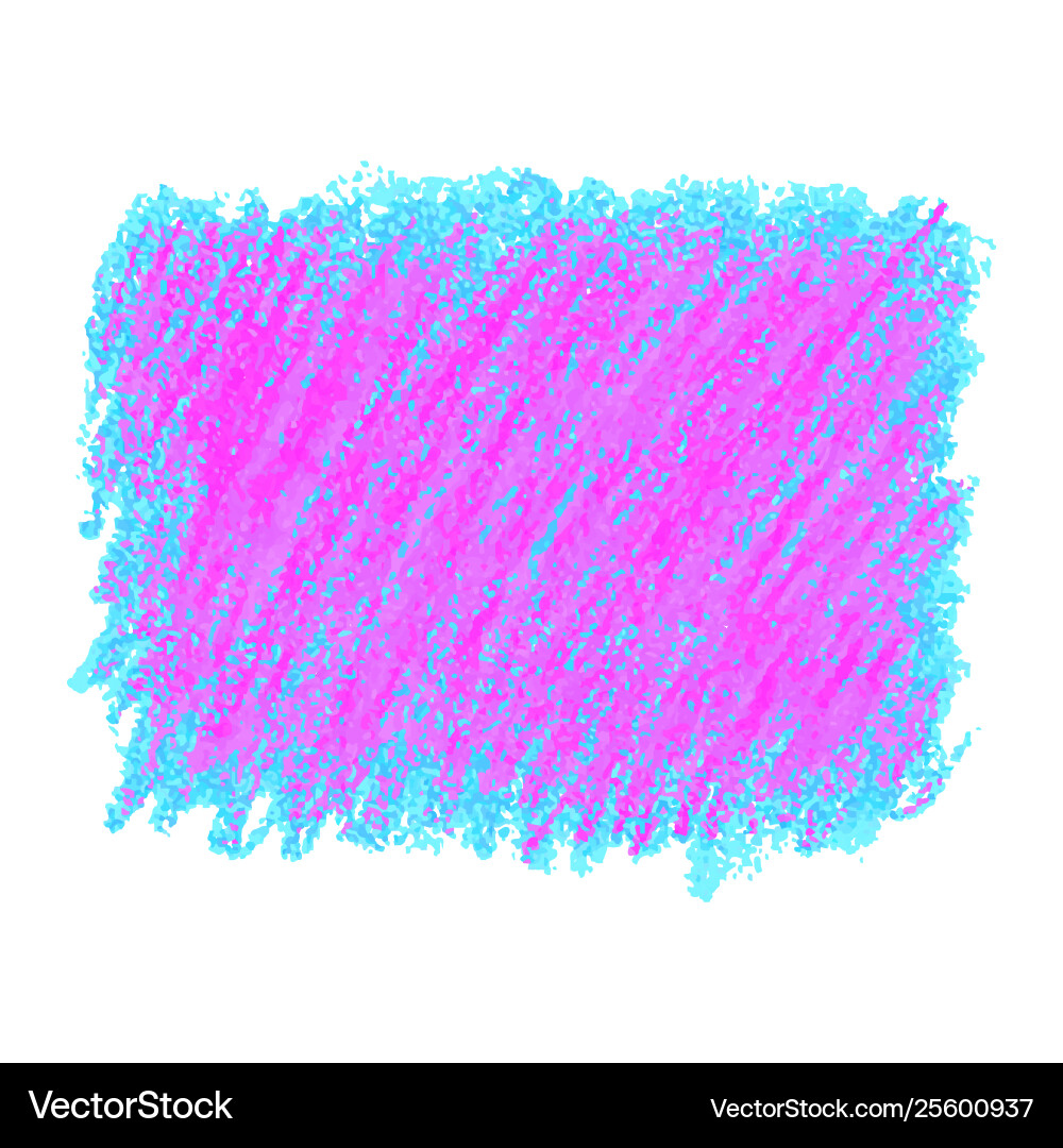 Crayon Scribble Texture Vector Image