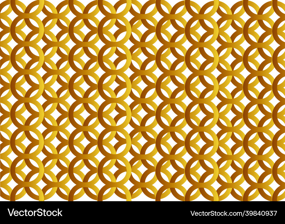 Golden circle pattern with abstract theme Golden circle pattern with abstract theme vector image