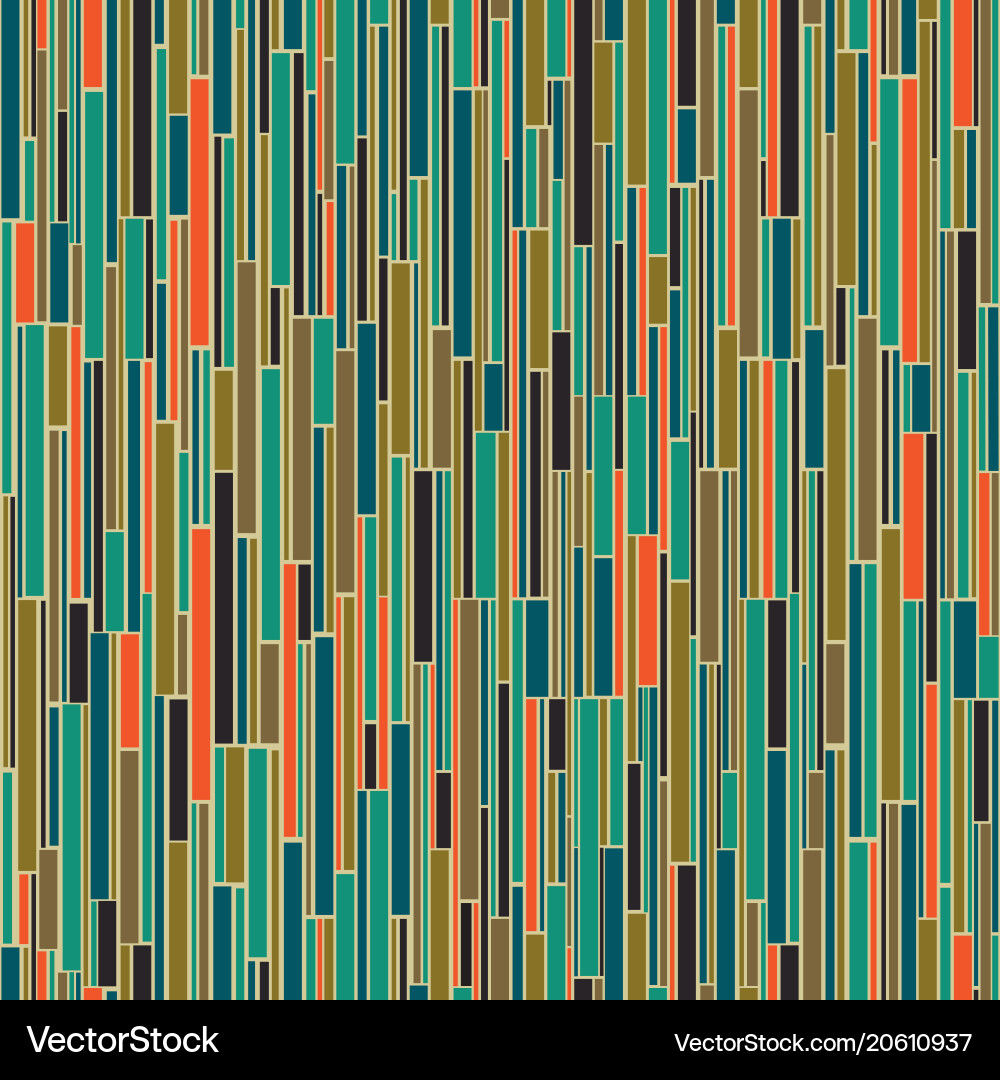Retro Geometric Pattern vector image
