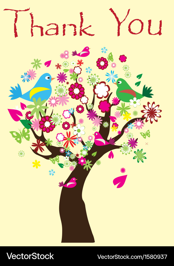 Thank you Royalty Free Vector Image - VectorStock
