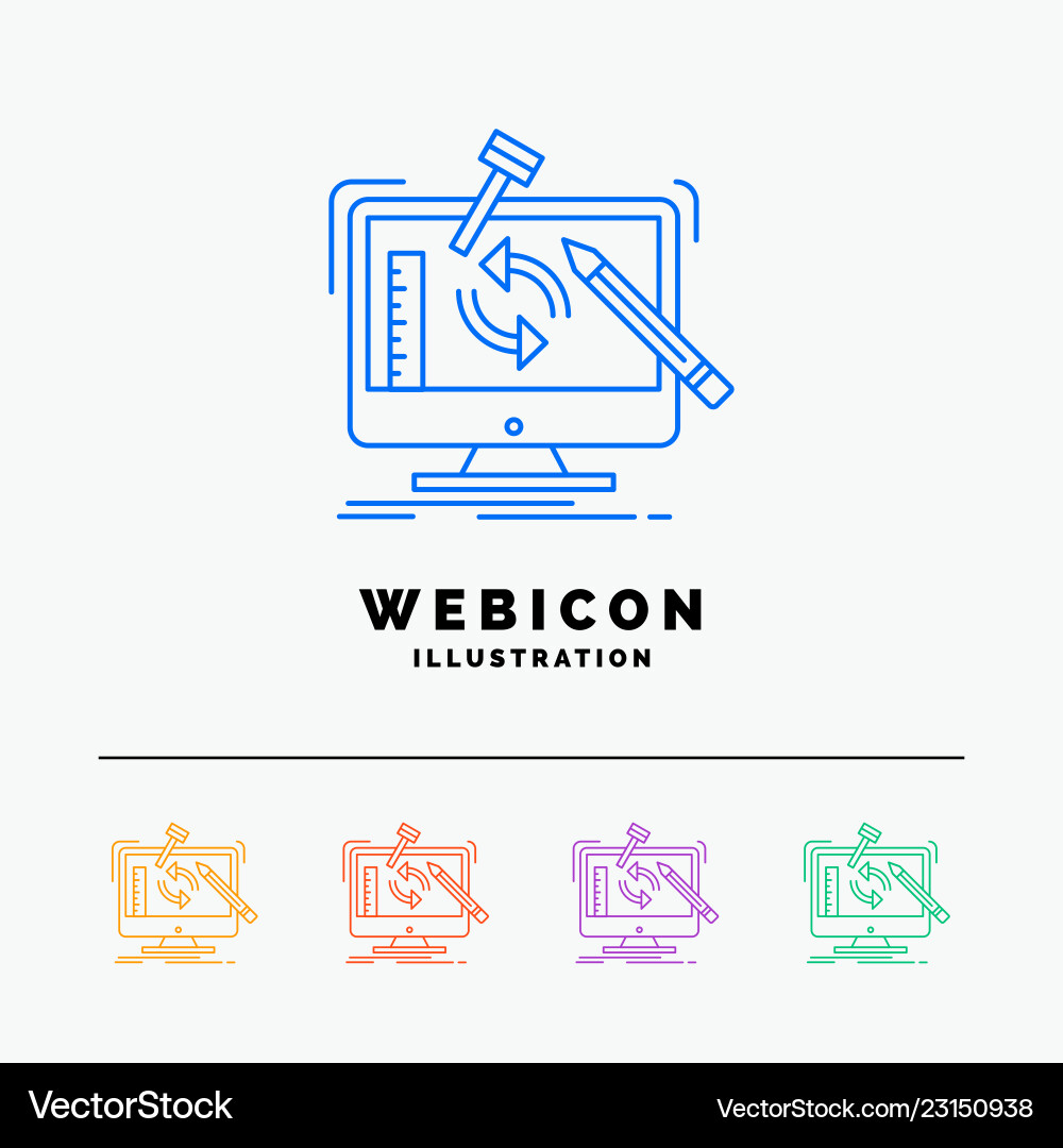 Engineering project tools workshop processing 5 Engineering project tools workshop processing 5 vector image