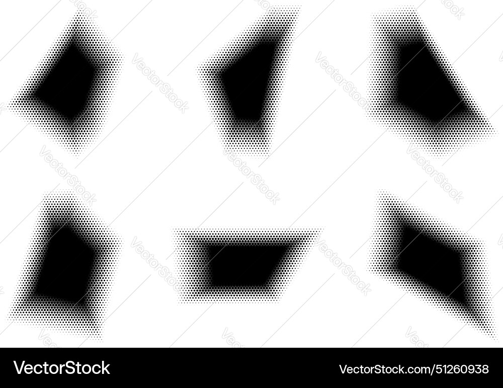 Halftone hexagon pattern reprographic technique Halftone hexagon pattern reprographic technique vector image