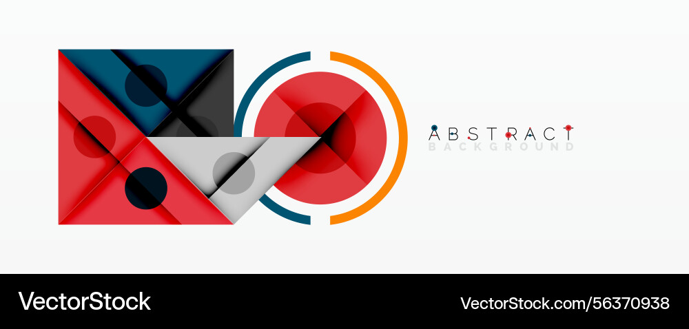 Modern abstract design geometric shapes overlap Modern abstract design geometric shapes overlap Vector Image