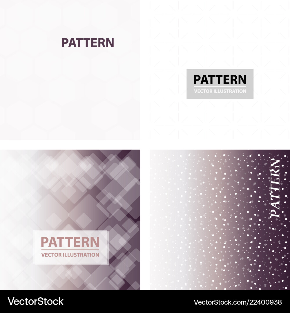 Set of cards patterns at the background Set of cards patterns at the background vector image