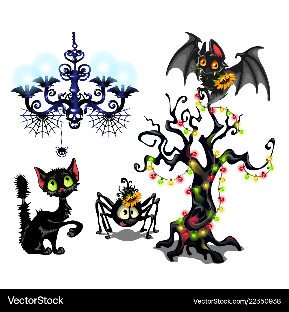 Set of elements to create poster on theme Set of elements to create poster on theme vector image