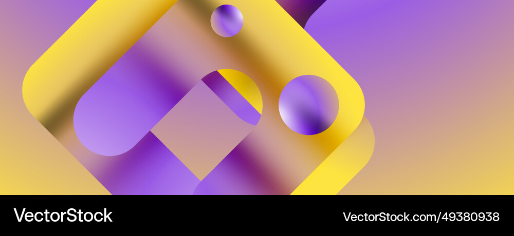 Simple geometric forms - dynamic Simple geometric forms - dynamic vector image