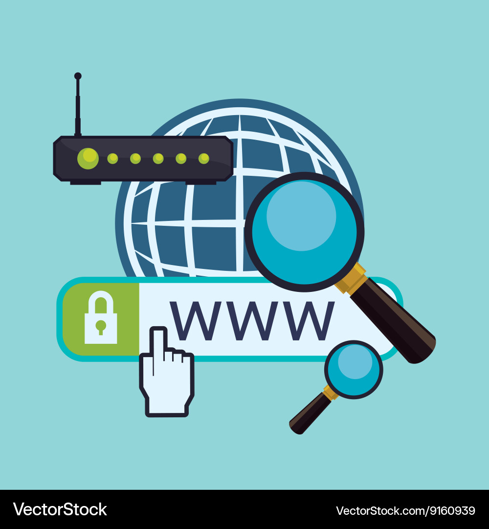 Cloud computing design media icon isolated Vector Image