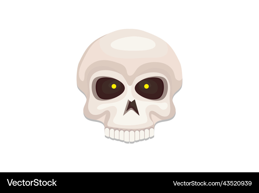 Halloween Element Totenkopf Halloween Element Totenkopf vektorbild