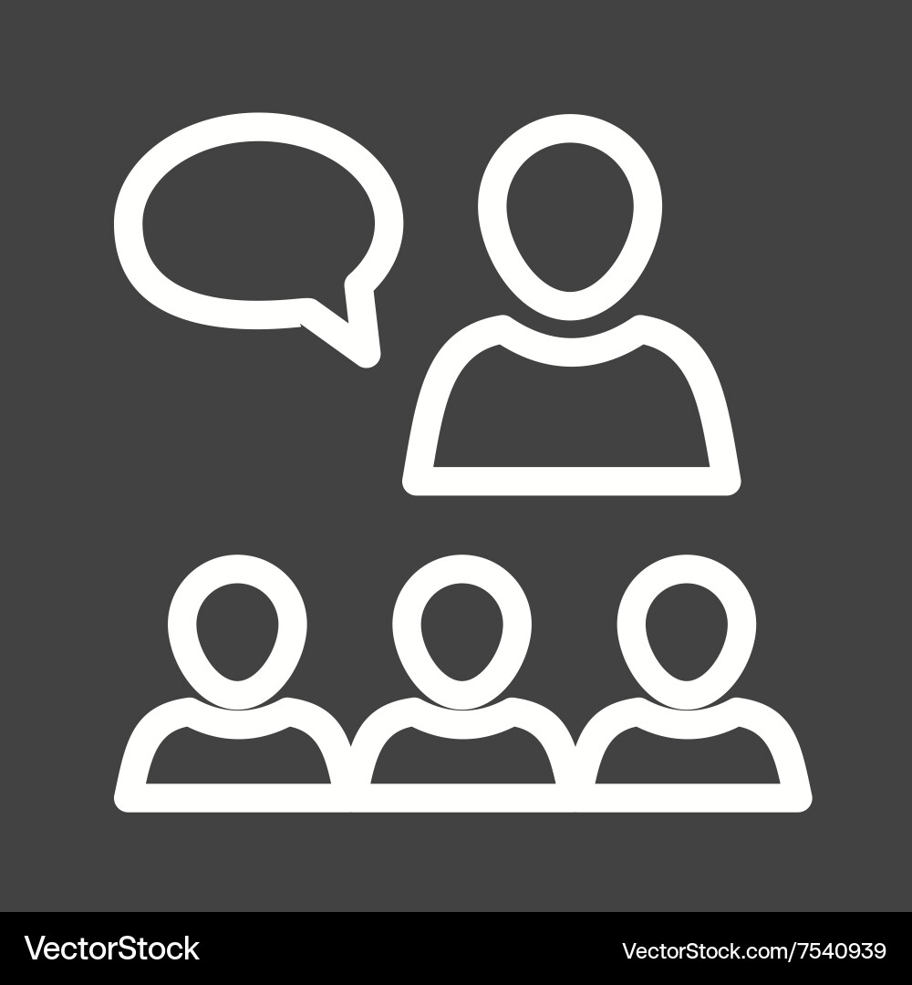 Lecture Vector Image