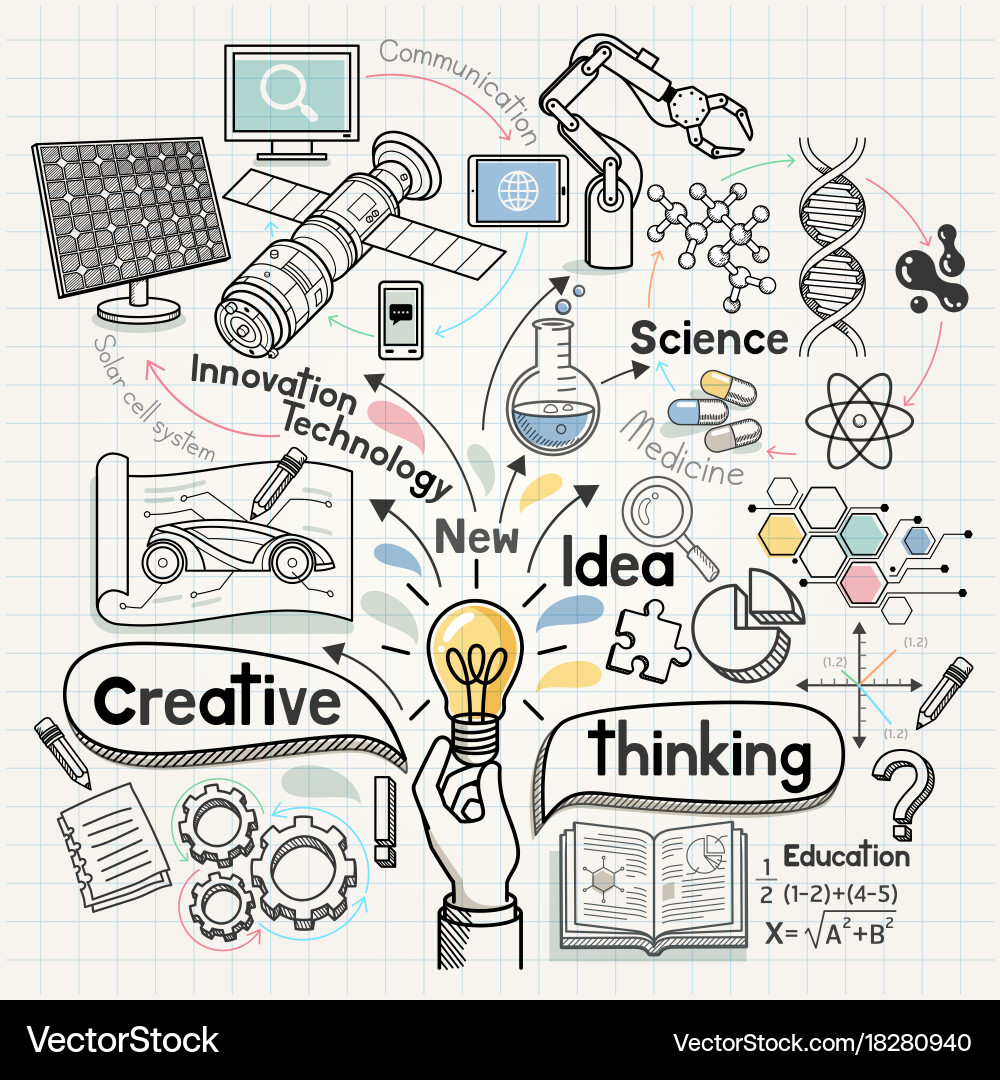 Brainstorming Concept Ideas Vector Image