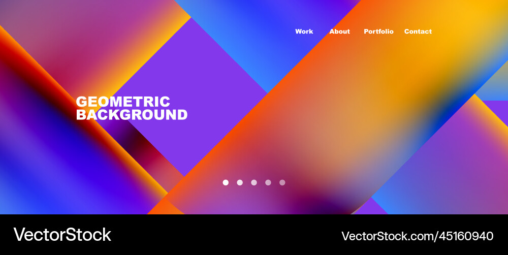 Minimal geometric abstract background circle Vector Image