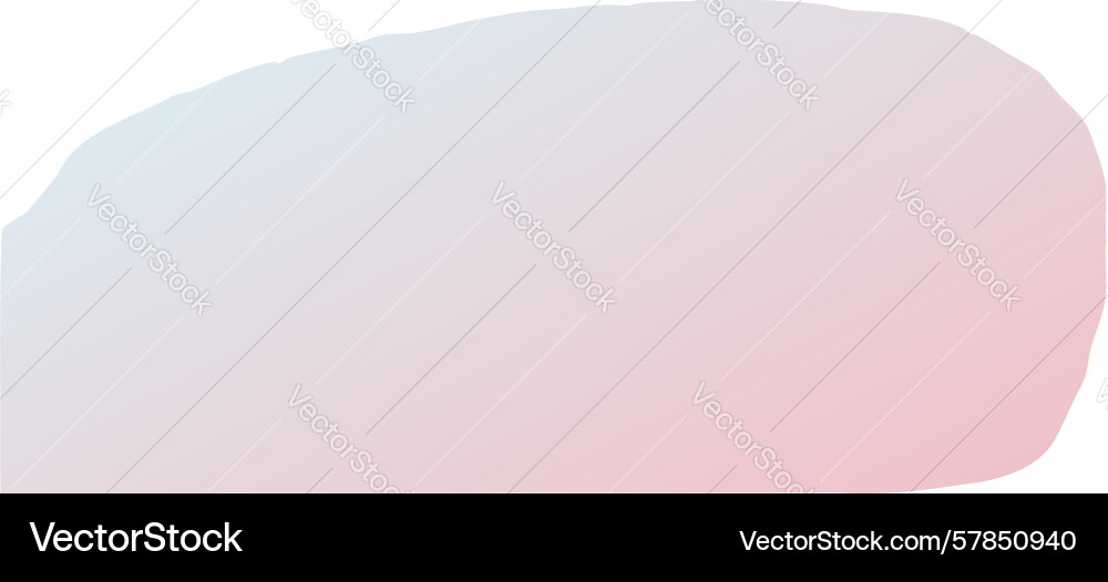 Smooth abstract gradient blob for gentle vector image