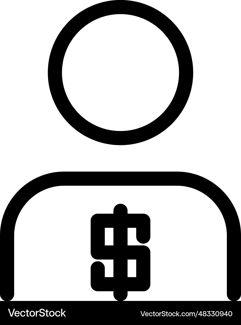 Trader icon Trader icon vector image