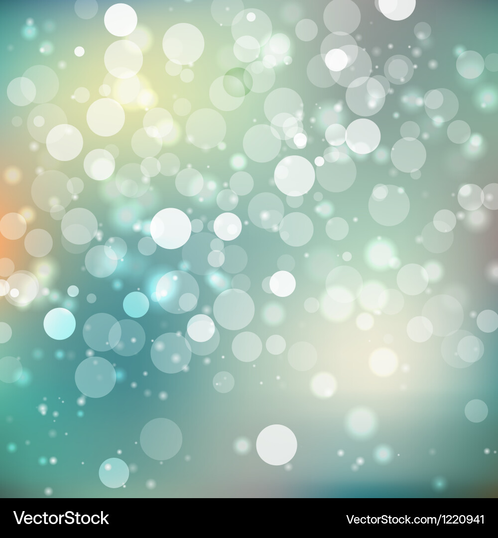 Abstract bokeh background Royalty Free Vector Image