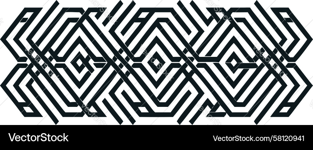 Dynamic Diagonal Geometric Pattern Vector Image