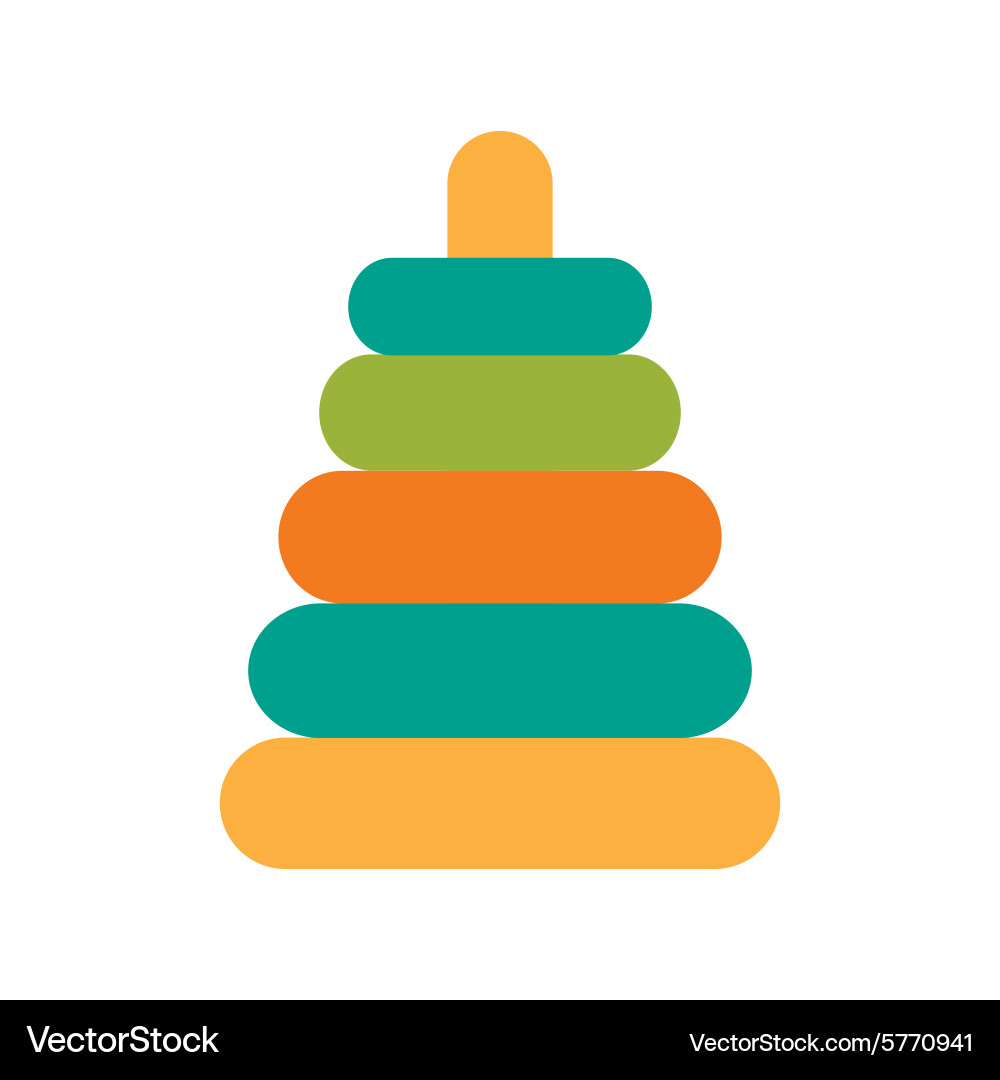 Flat with shadow icon and mobile application Vector Image