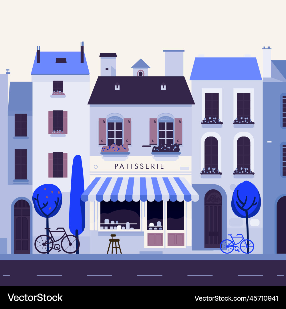 French travel vintage modern style provence scene French travel vintage modern style provence scene vector image