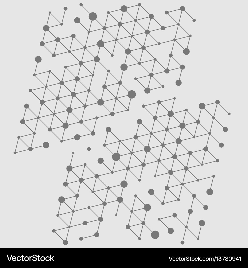 Geometric Cube Pattern vector image