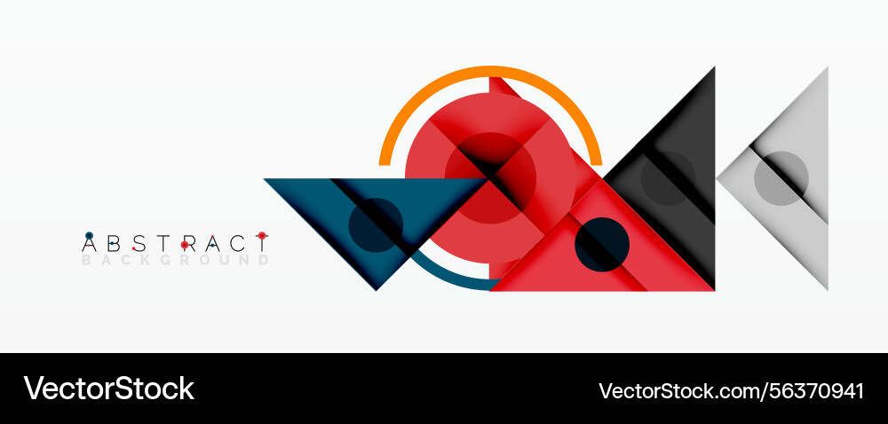 Geometric shapes overlap creating modern abstract Geometric shapes overlap creating modern abstract vector image
