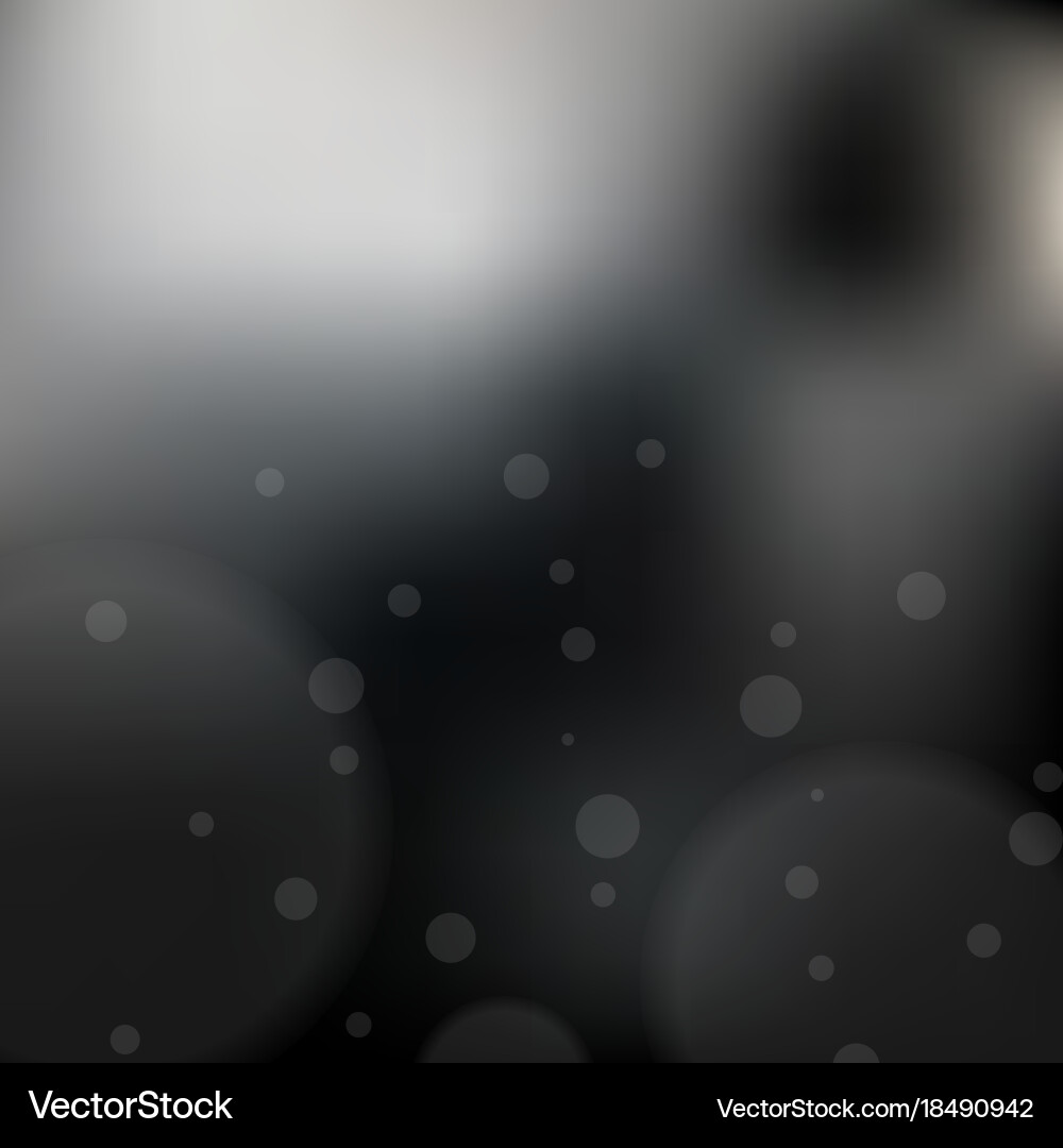 Blurred background with bokeh Vector Image