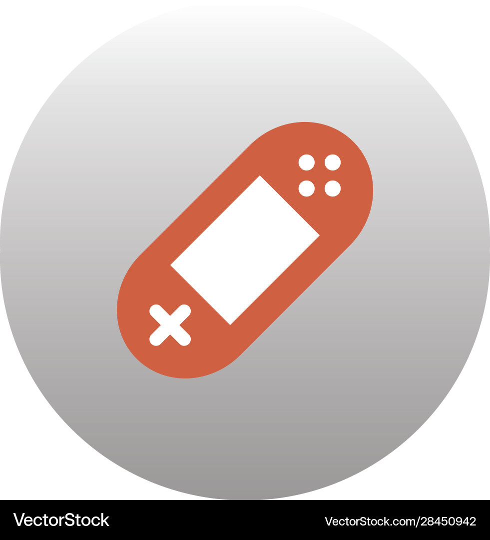 Icon game player design template Vector Image
