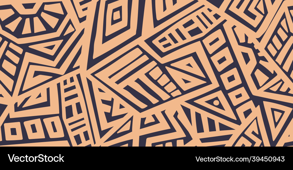 Abstract seamless pattern in ethnic style Abstract seamless pattern in ethnic style vector image
